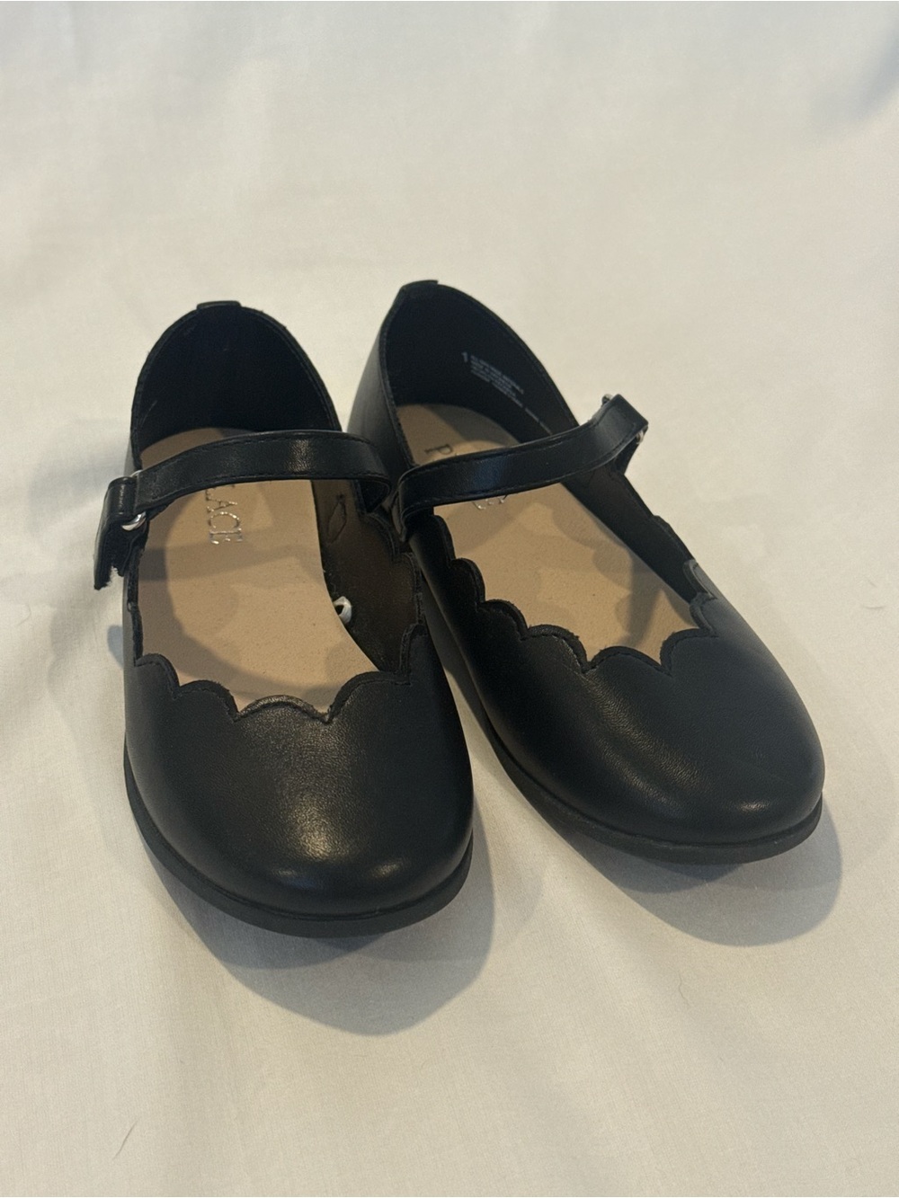 The Children's Place Black Scalloped Mary Jane Shoes for Kids